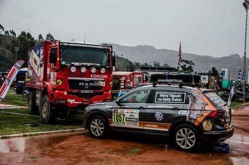 VW Tiguan na Dakaru