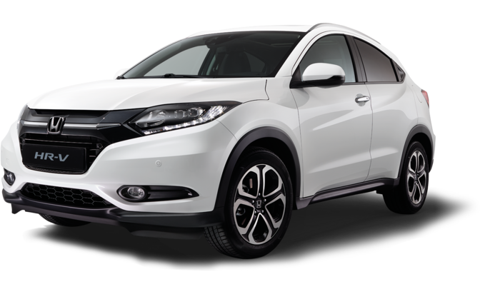 bílá Honda HR-V