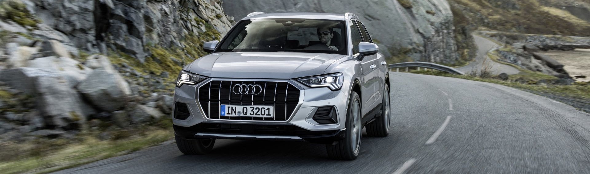 Audi Q3 - průjezd