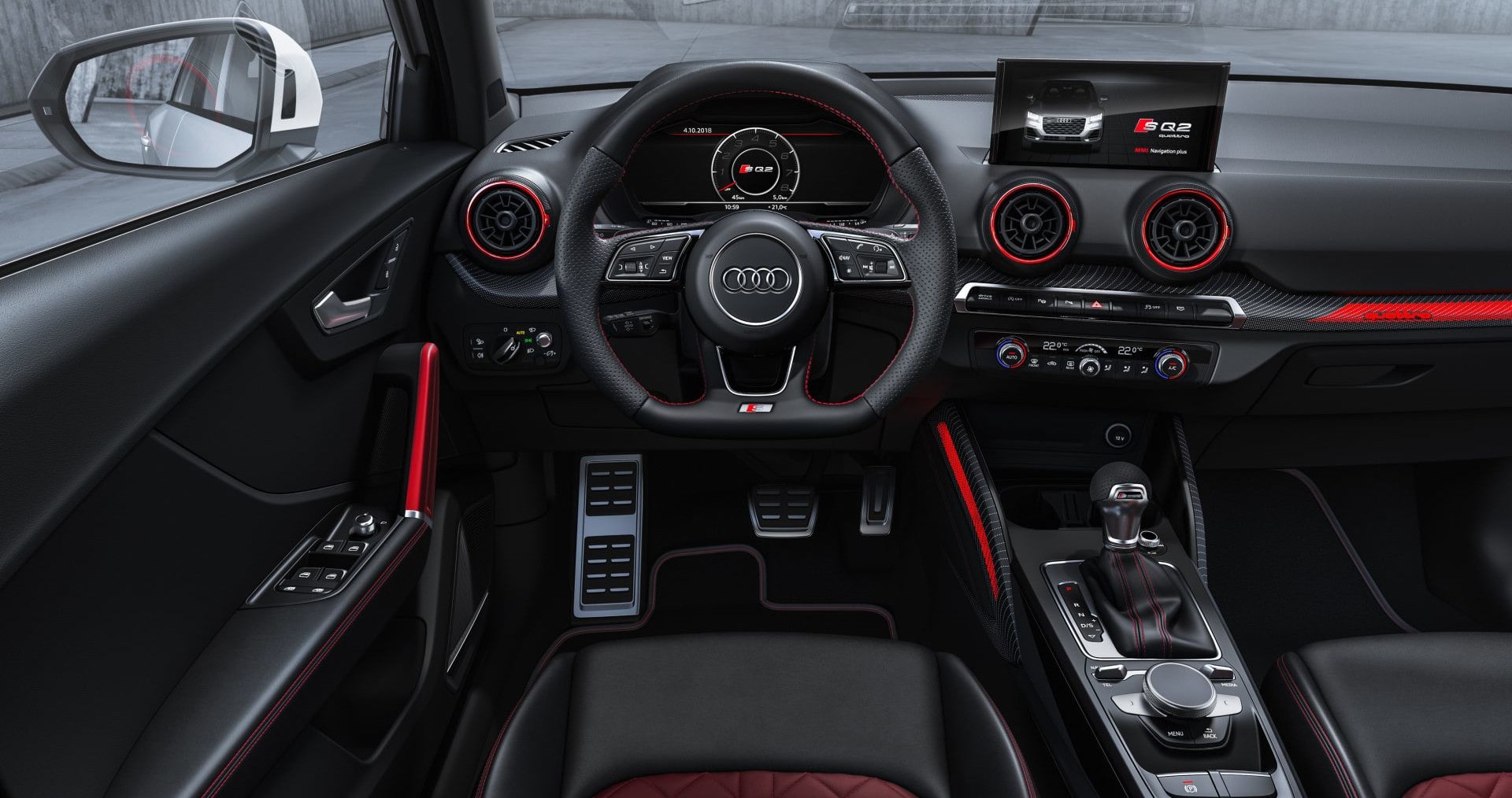 Interiér Audi SQ2