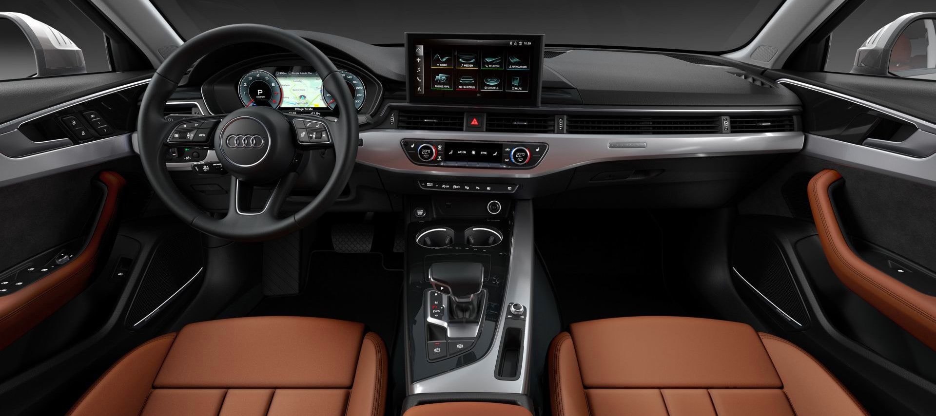 Audi A4 interiér