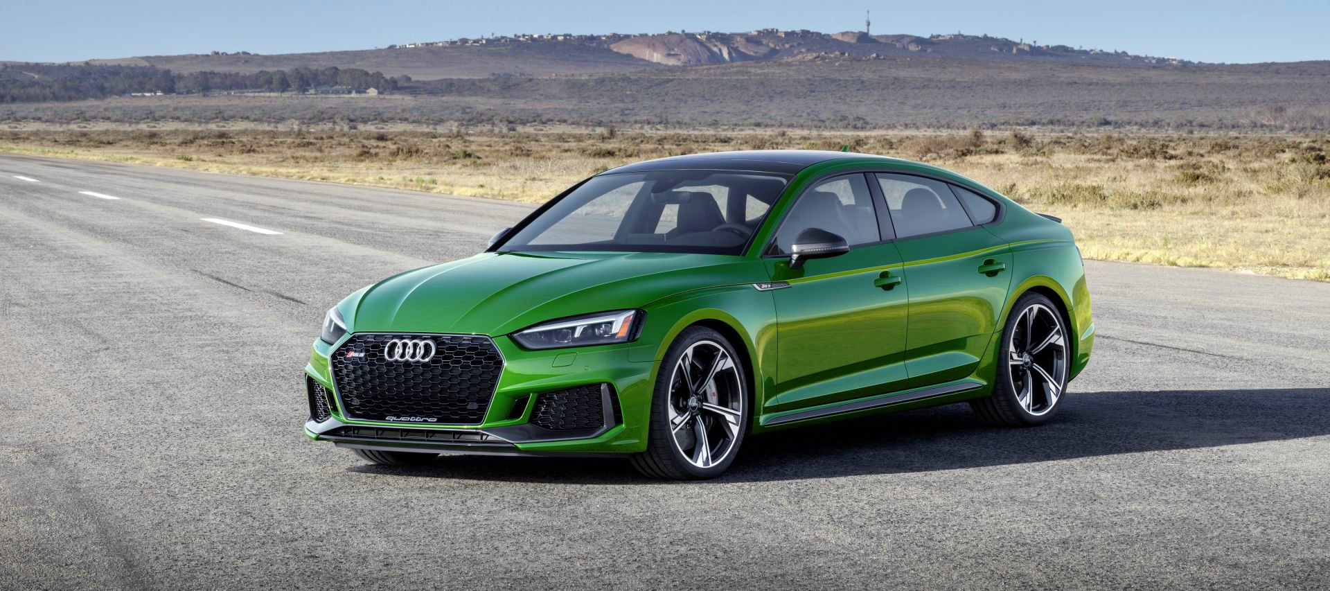 Audi RS 5 Sportback zelené