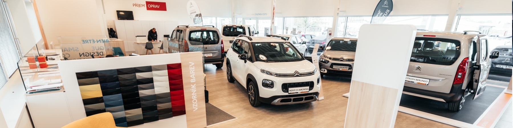 Navštivte nový showroom Citroën