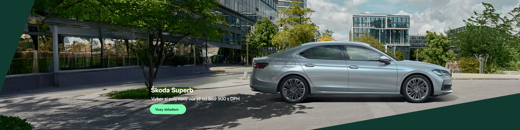 Škoda Superb skladovky
