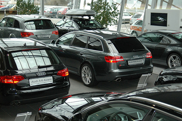 interiér Autocentra Barth - Audi