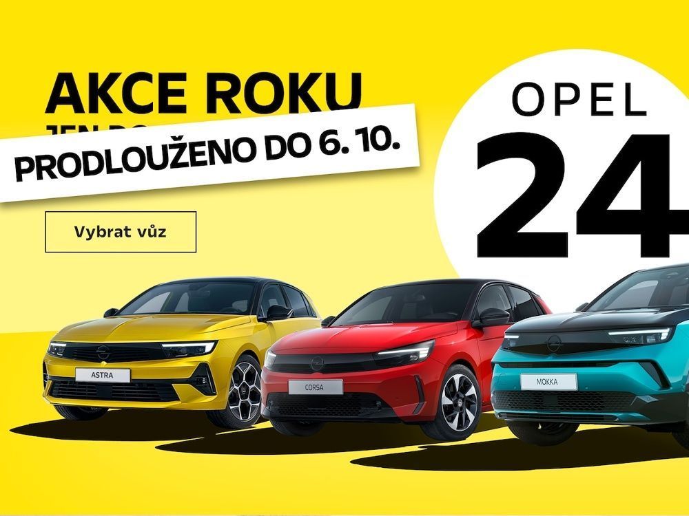 OPEL 24! JEDINEČNÁ AKCE ROKU