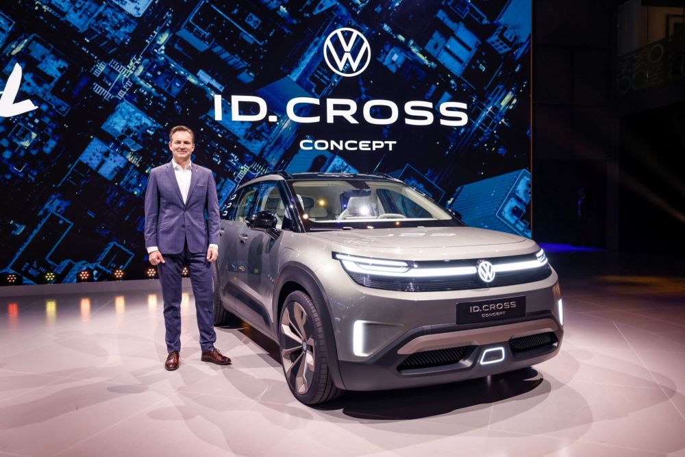 Světová premiéra na IAA:  Volkswagen představuje ID. CROSS Concept, studii kompaktního SUV pro cenov