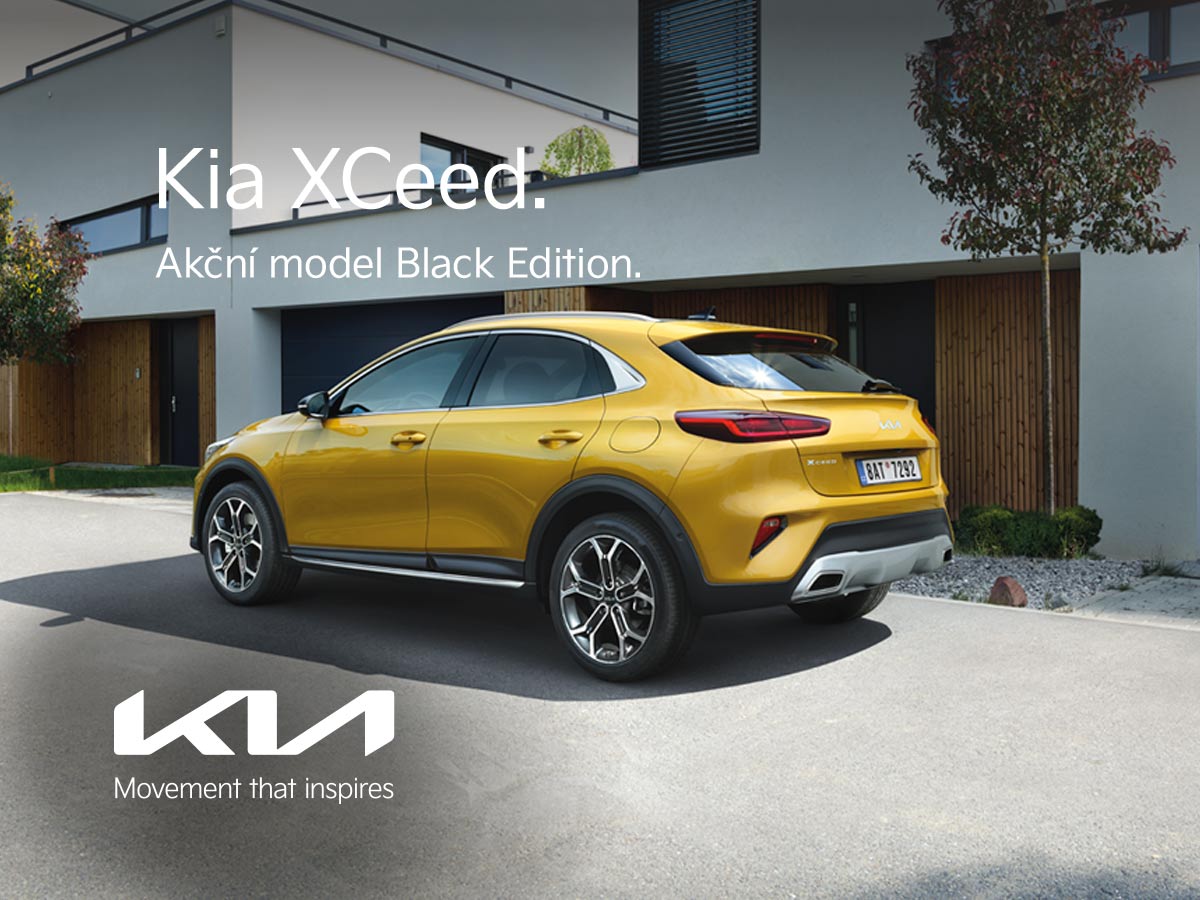 Nepropásněte akční model Kia XCeed Black Edition