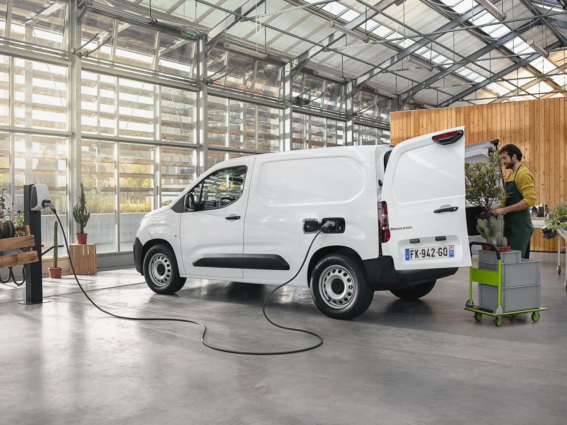 Citroën představuje ë-Berlingo Van, elektrickou verzi svého lehkého užitkového vozu
