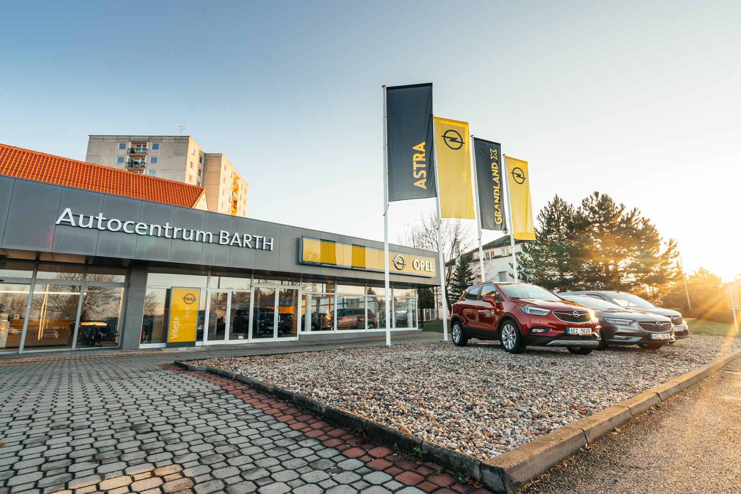 Navštivte náš nový showroom značky OPEL