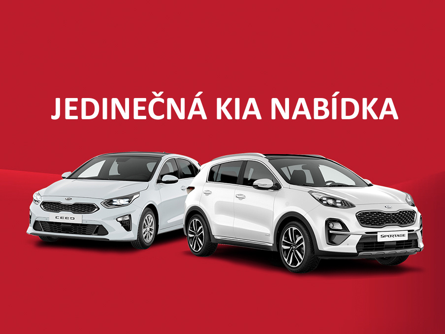 Zcela nové modely Kia Ceed a Kia Sportage jsou tu pro Vás