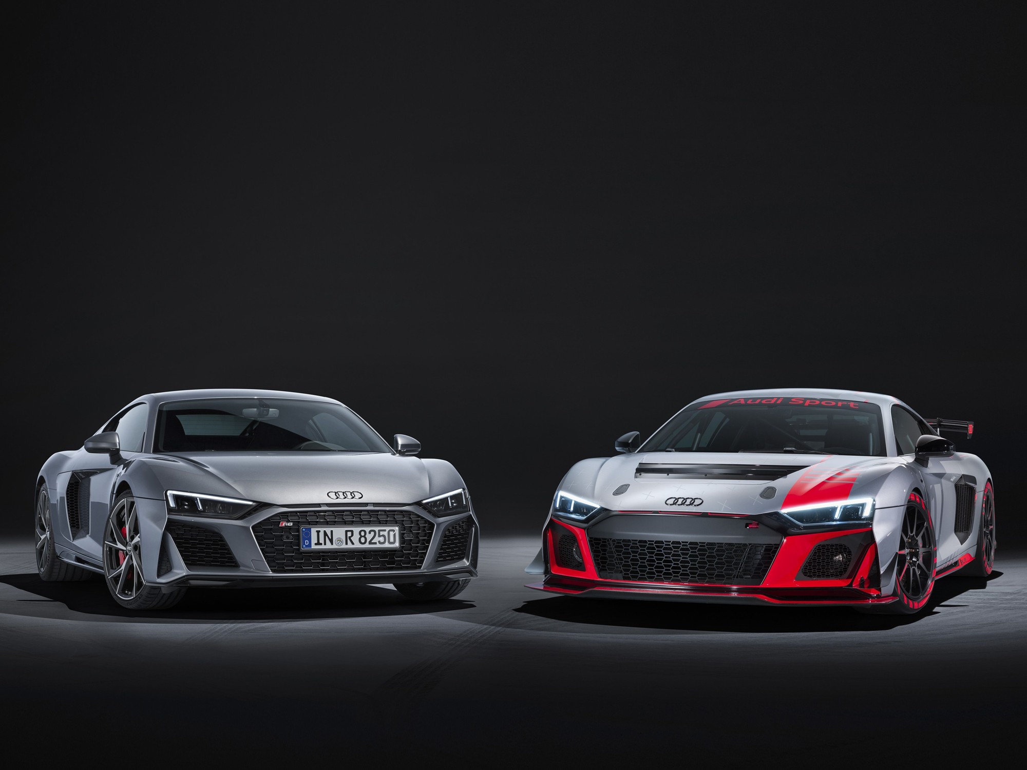 Ještě ostřejší a výraznější: Audi R8 V10 RWD a Audi R8 LMS GT4