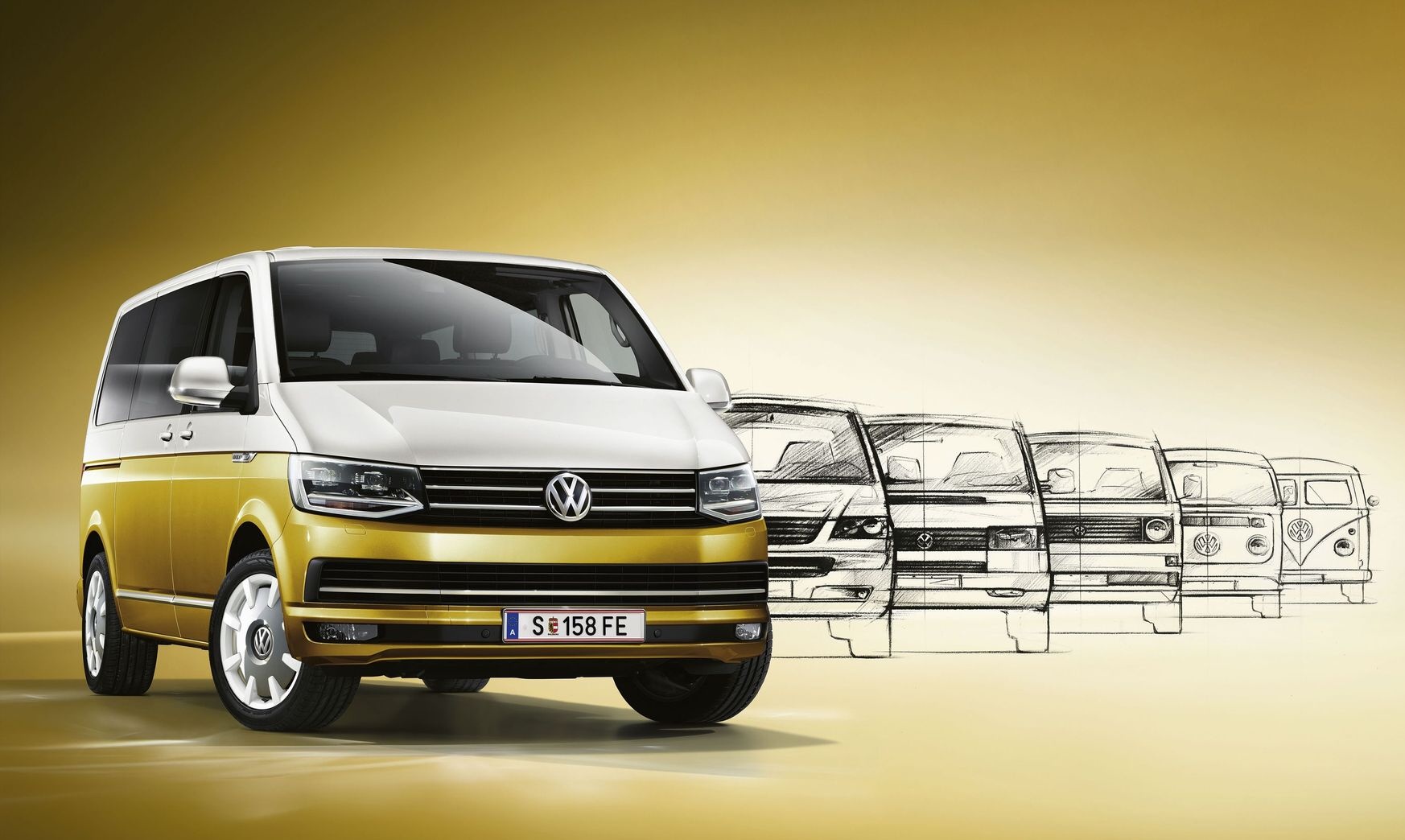 Akční model Volkswagen Multivan "70 let Bulli" s bohatou sériovou výbavou