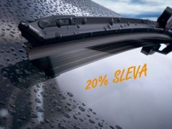 Nevidíte dobře na cestu? Využijte 20% slevy na originální stěrače + montáž zdarma