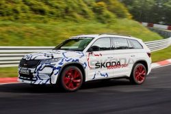 Nová ŠKODA KODIAQ RS dosáhla rychlostního rekordu na Nürburgringu
