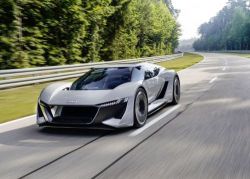 Studie Audi PB18 e-tron: čistě elektricky poháněný supersport budoucnosti