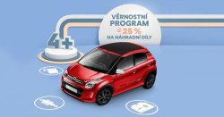 Slevový program CITROËN & VY: Slevy na díly pro vozy starší 4 let