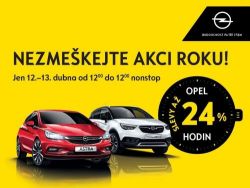 OPEL 24 HODIN V Autocentru BARTH