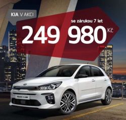 Kia Rio nyní za bezkonkurenční cenu