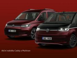 Podzimní zvýhodnění na vozy Volkswagen Caddy a Multivan